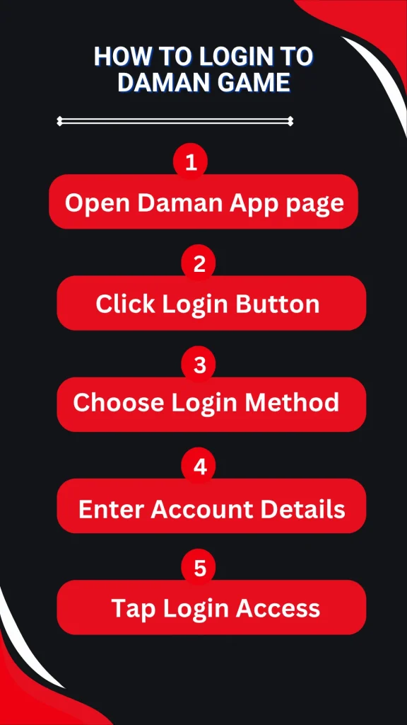 Daman Game Login