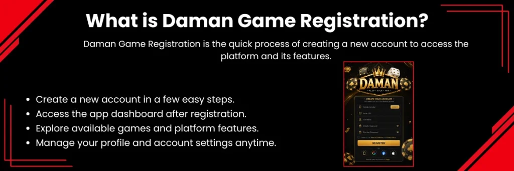 Daman Game Registration