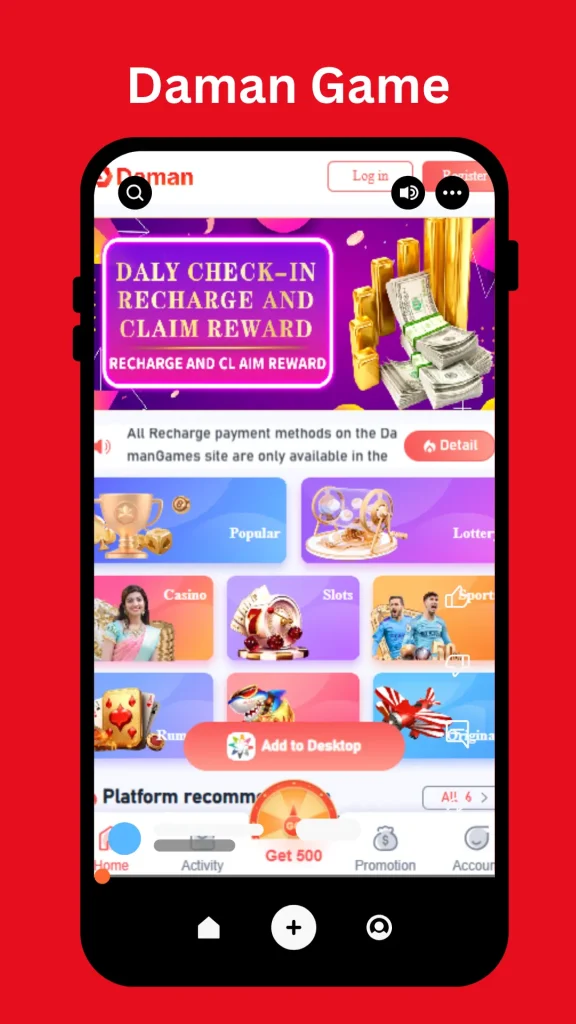 Daman Game App